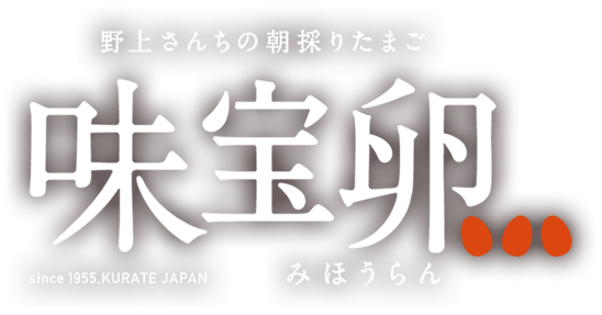 野上さんちの朝採りたまご『味宝卵（みほうらん）』